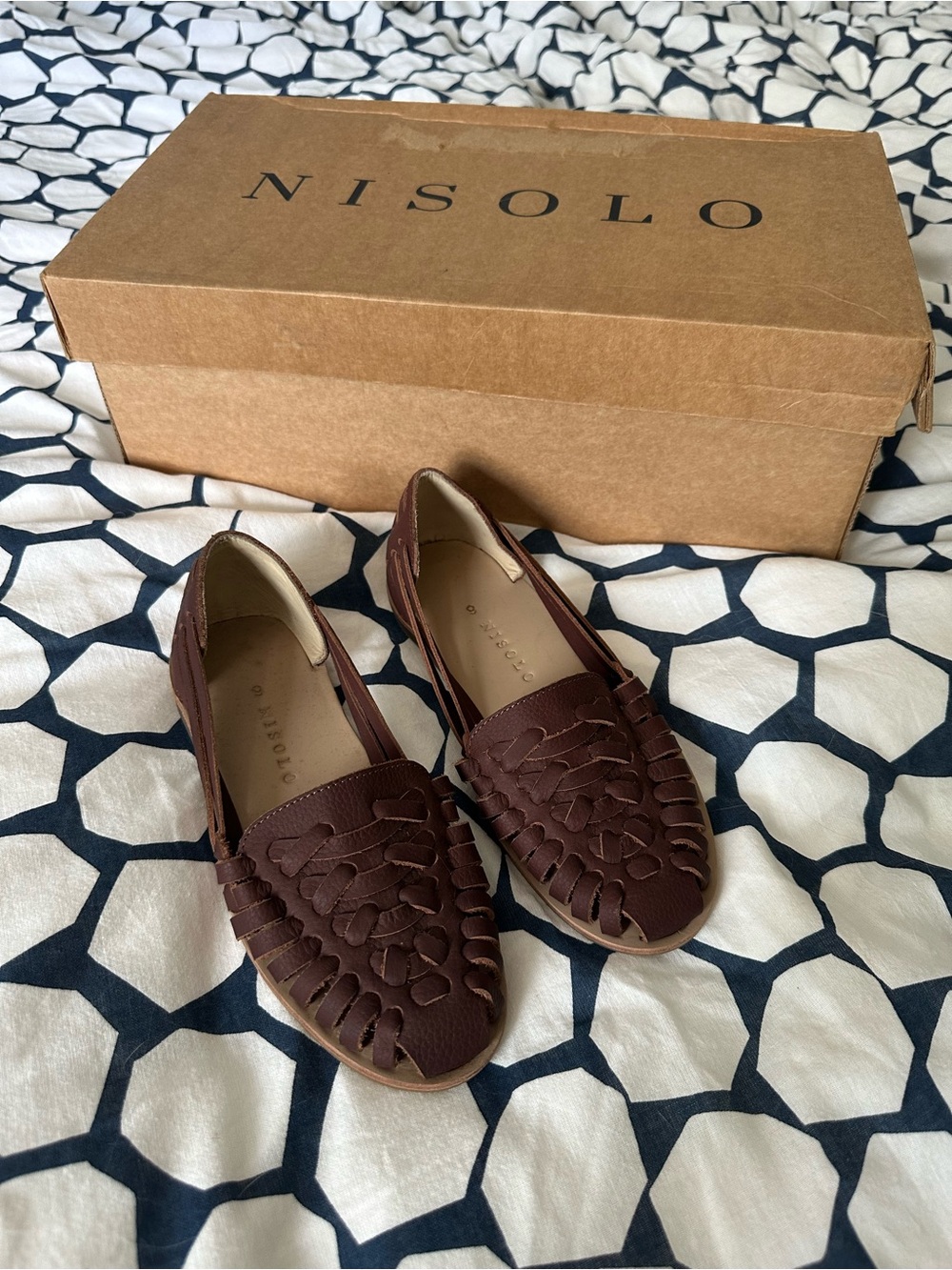 Brown Huarache Sandals - Nisolo